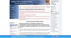 Desktop Screenshot of britonferryhealthcentre.co.uk